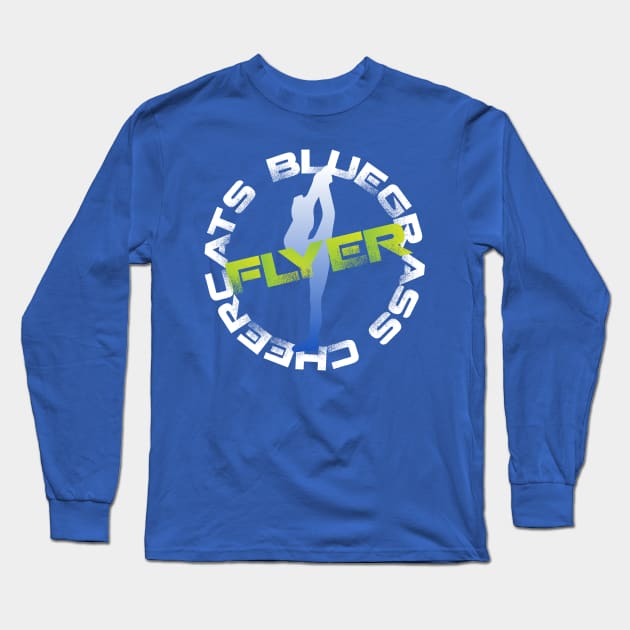 Bluegrass Cheercats FLYER Long Sleeve T-Shirt by bluegrasscheercats